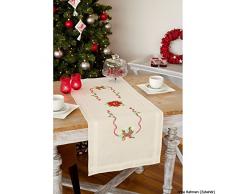 Kit chemin de table Poinsettias