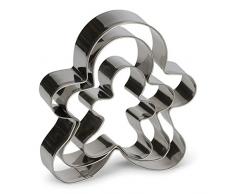 patisse 02017 Lot de 3 découpoirs MANELE INOX, Acier Inoxydable, 11,5 x 10 x 2,5 cm