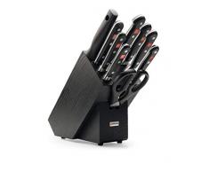 WÃ¼sthof TR9844 Classic Bloc Couteaux avec 9 PiÃ¨ces Noir