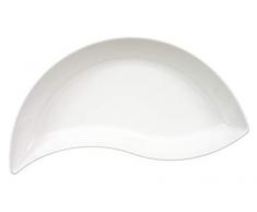 VilleroyÂ &Â Boch - bol galbÃ© NewWave Move, bol en porcelaine en forme de goutte, compatible lave-vaisselle et micro-onde, blanc, 28Â xÂ 15Â cm