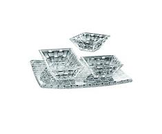 Spiegelau & Nachtmann Lot de 2 assiettes de service, Transparent, 4 Teile