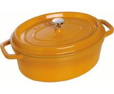 Staub 1102312 Cocotte Ovale Moutarde 23 cm