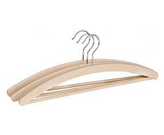 WENKO DIE BESSERE IDEE Cintre Base Naturel avec Traverse