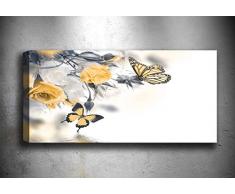 Bonamaison Peinture sur toile, multicolore, 30 x 90 cm - Conçu et fabriqué en Turquie