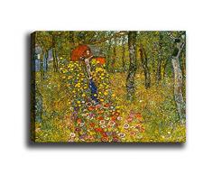 Bonamaison Peinture sur toile, multicolore, 70 x 100 cm - ConÃ§u et fabriquÃ© en Turquie