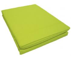douceur dintÃ©rieur drap plat 2 personnes 240x300 cm lina pistache