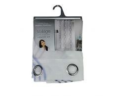 douceur dintÃ©rieur panneau a oeillets 140x240 cm voile sable sandy bleu