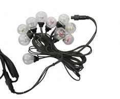 Leblanc illumination JLE3363044 LED Guirlande, Plastique, Multicolore, 5 X 20