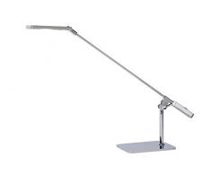 Lucide STRATOS - Lampe De Bureau - LED - 1x5W 3000K - Chrome Dépoli