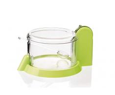 Guzzini Forme CASA 165054-84 Coupelle Ã Fromage en Plastique Vert, 15Â cm de diamÃ¨tre