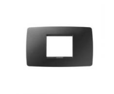 GEWISS gw16102tn Chorus une assiette avec 2-seater-black