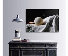 Bonamaison DÃ©coration Murale Impression sur Toile, Dimensions: 100 x 70 Cm - ConÃ§u et fabriquÃ© en Turquie