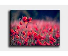 Bonamaison Peinture sur toile, multicolore, 70 x 100 cm - ConÃ§u et fabriquÃ© en Turquie