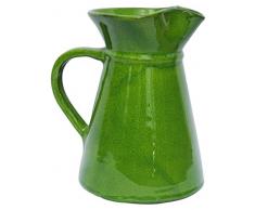 Amazing Cookware Cruche en Terre Cuite 19Â cm (H)Â âÂ Vert