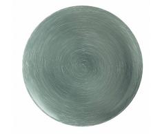 Luminarc 9203546 Lot de 6 Assiettes Plates Stonemania Grey Verre
