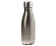 Yoko Design Bouteille Isotherme Double Paroi en Acier Inoxydable, sans BPA, Gourde réutilisable éco-responsable pour Eau, Sport, Enfant, Bureau, Voyage 260/500/750 mL