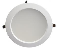 roblan ledpanel25b downlight spot Ã encastrer, 25Â W, Blanc