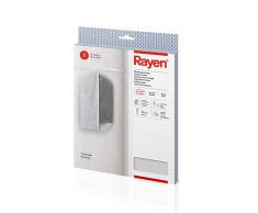 Rayen | Housse vêtement pour penderie | Housse de costume sur cintre avec fermeture à glissière | Couvre-robe résistant à la poussière, à lhumidité et aux mites | 60 x 100 cm | Gris clair/Translucide