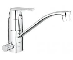 GROHE Robinet de Cuisine Eurosmart Cosmopolitan Bec Bas Clapet dArrêt 31161000 (Import Allemagne)