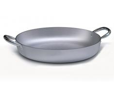Ballarini Professionnelle Casserole avec 2 poignées, Aluminium, Gris, 50 cm