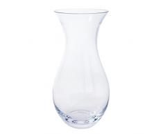 Dartington Crystal Vase Jardin Feuillage Fleurs, Transparent