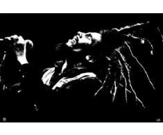 1art1 52909 Poster Bob Marley Live ! Get Up Stand Up 91 x 61 cm