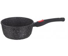 Kamberg - 0008053 - Casserole 16 cm - Manche Amovible - Fonte dAluminium - RevÃªtement type pierre - Tous feux dont induction - Sans PFOA