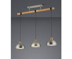 DEINE TANTE EMMA 303400367 Lampe Suspendue, Métal, Nickel