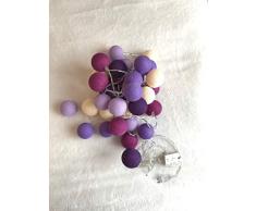 Les Merveilleuses dAugustine - Guirlande lumineuse 20 Boules Milka