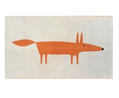 Scion living Mr Fox Tapis de Bain, Coton, Sable, 50x90 cm