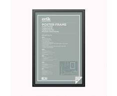 Grupo Erik 1 Cadre pour Poster, Plastique, IncurvÃ©-Noir, 61 x 91,5 cm