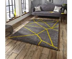 Think Rugs 27536 Tapis, PolypropylÃ¨ne, Gris, 120 x 170 cm