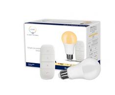 tint de MÃ¼ller-Licht set de dÃ©marrage, ampoule LED E27, Â«dimmingÂ» blanc chaud (2700K), dimmable, 9W rembourse 60W, Zigbee, compatible Alexa, tÃ©lÃ©commande incluse