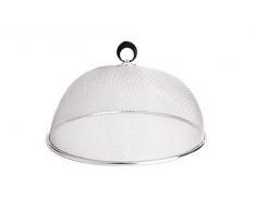 Excelsa Round Ino Moustiquaire x 30 cm en Acier Inoxydable Couleur Acier 30 x 30 x 14,5 cm