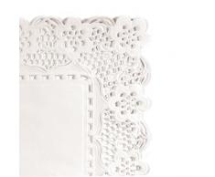 Garcia de Pou 250 unité rectangulaire napperons, Papier, Blanc, 27 x 21 x 30 cm