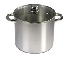 Baumalu 342652 Marmite Traiteur + Couvercle 9 L DiamÃ¨tre 24 cm en Acier Inoxydable