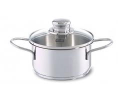 Fissler Häppchen Marmite avec couvercle en verre 14 cm, 1 L