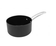 OGO LIVING - Daily Chef - Casserole 18 cm Tous Feux Dont Induction, Aluminium forgÃ©, Noir