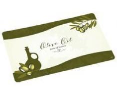 KESPER Set de Table Olive 43,5x28x0,07cm, Plastique, Multicolore, 07 cm