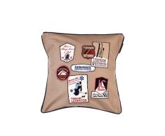Lexington Housse de Coussin tampons 50 x 50 Beige