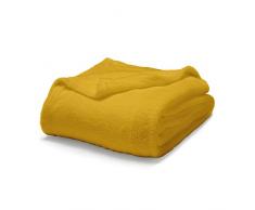 Today 257975 Couverture moelleuse, Safran, 240 x 220 cm