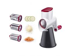 Westmark Hachoir à viande Râpe à tambour. Gris/blanc/rouge