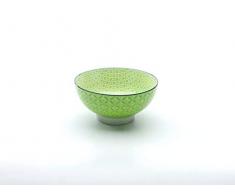 Creatable 21168, Mediterran vert, Assiette Ã cÃ©rÃ©ales 15 cm Lot de 4