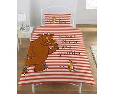Gruffalo Parure pour Couette, Coton, Multicolore, Simple