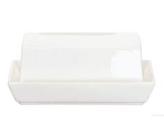 ASA 1984013Â Beurrier, Porcelaine, Blanc, 15,7Â x 12,8Â x 8Â cm