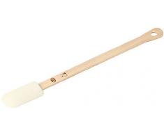 Dr. Oetker 1637 Spatule Classic avec poignÃ©e de Bois 25 cm Marron-Blanc 25 x 4 x 1 cm