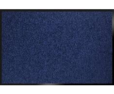 ID Mat 8012005 Mirande Tapis Paillasson Fibre Nylon/PVC CaoutchoutÃ© Bleu marine 120 x 80 x 0,9 cm