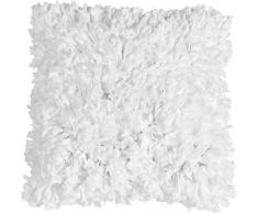 Dutch Decor Coussin Romano 45x45 cm Ivoire - Coussins DÃ©co - Oreiller DÃ©coratif - DÃ©houssable - ZippÃ©