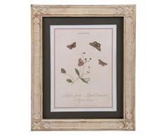 Clayre & Eef 63901 Tableau sur Toile 24 x 2 x 30 cm