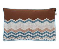 Dutch Decor Housse de Coussin Giulia 30x50 cm Marron - Housses de Coussin DÃ©coratif - ZippÃ©e